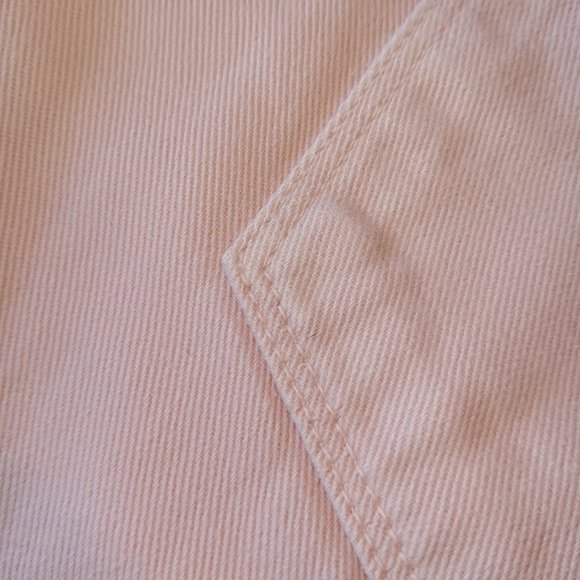 Pink ripped jeans shorts - size 10 - Picture 7 of 7